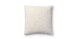 Yuki Cream Pillow Cover 24x24